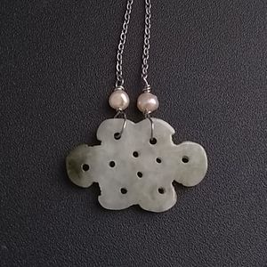 Chinese Knot Jade Necklace